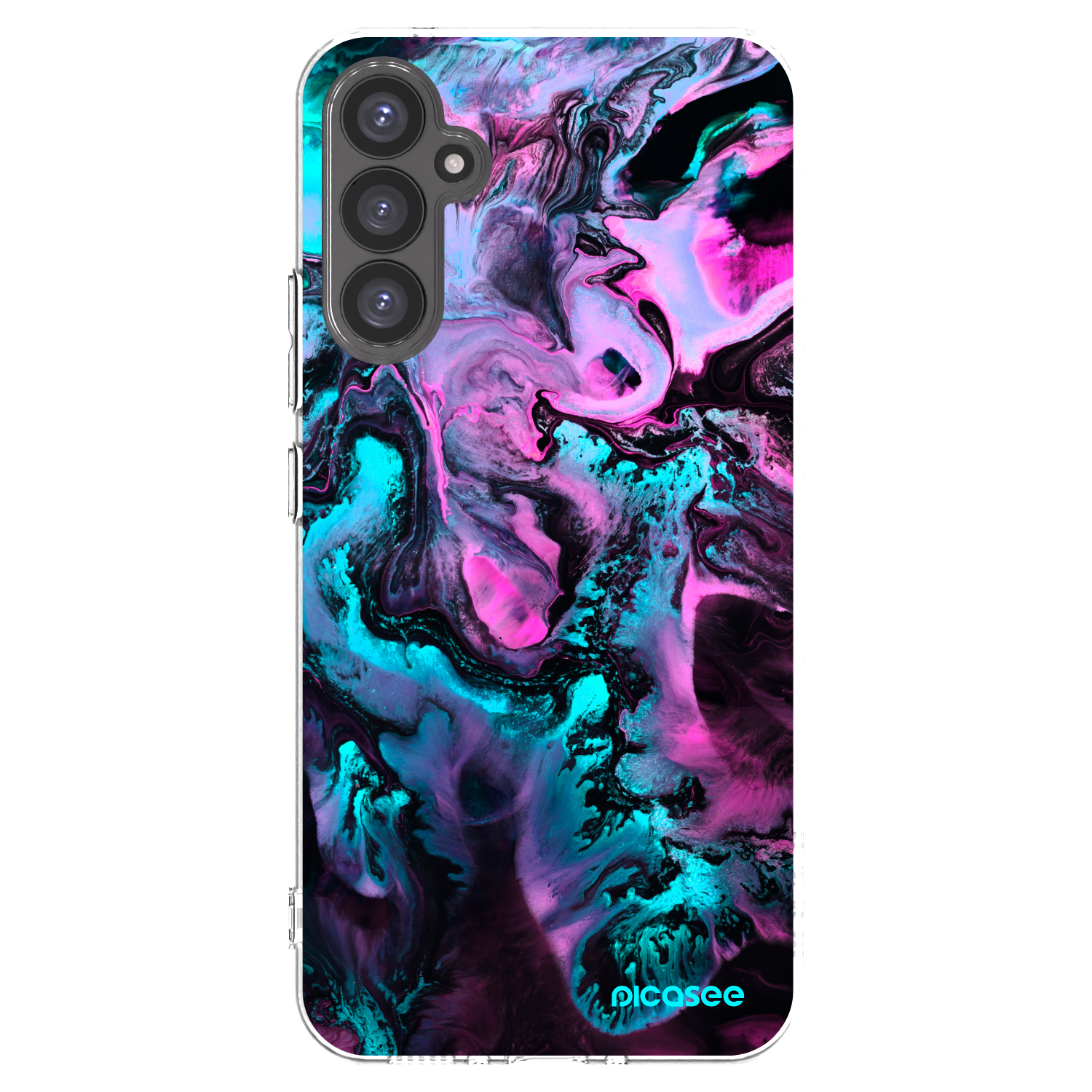 Picasee silikonowe przeźroczyste etui na Samsung Galaxy A34 5G A346B - Lean