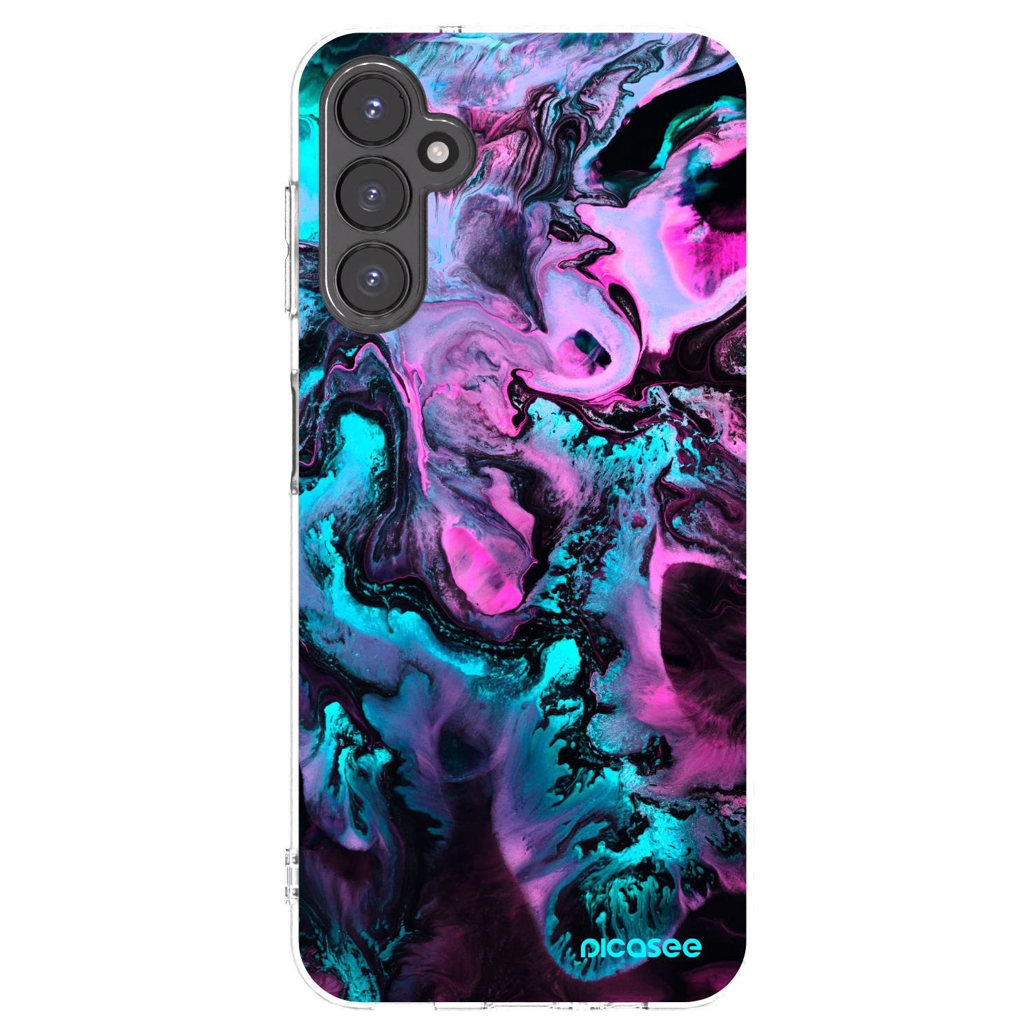 Picasee silikonowe przeźroczyste etui na Samsung Galaxy A14 4G A145R - Lean
