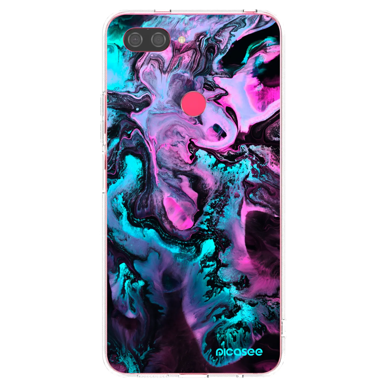 Picasee silikonowe przeźroczyste etui na Xiaomi Mi 8 Lite - Lean