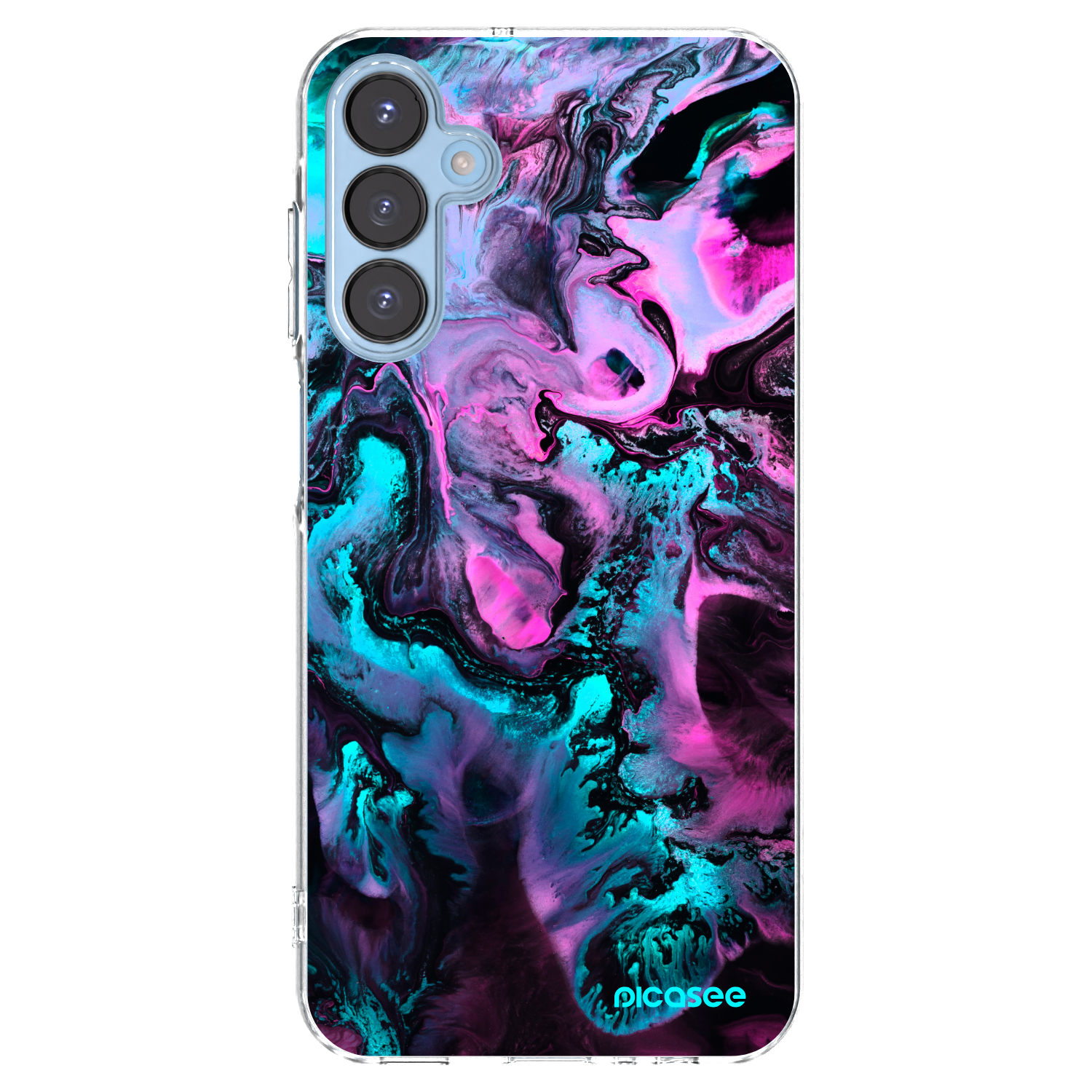 Picasee silikonowe przeźroczyste etui na Samsung Galaxy A15 A156B 5G - Lean