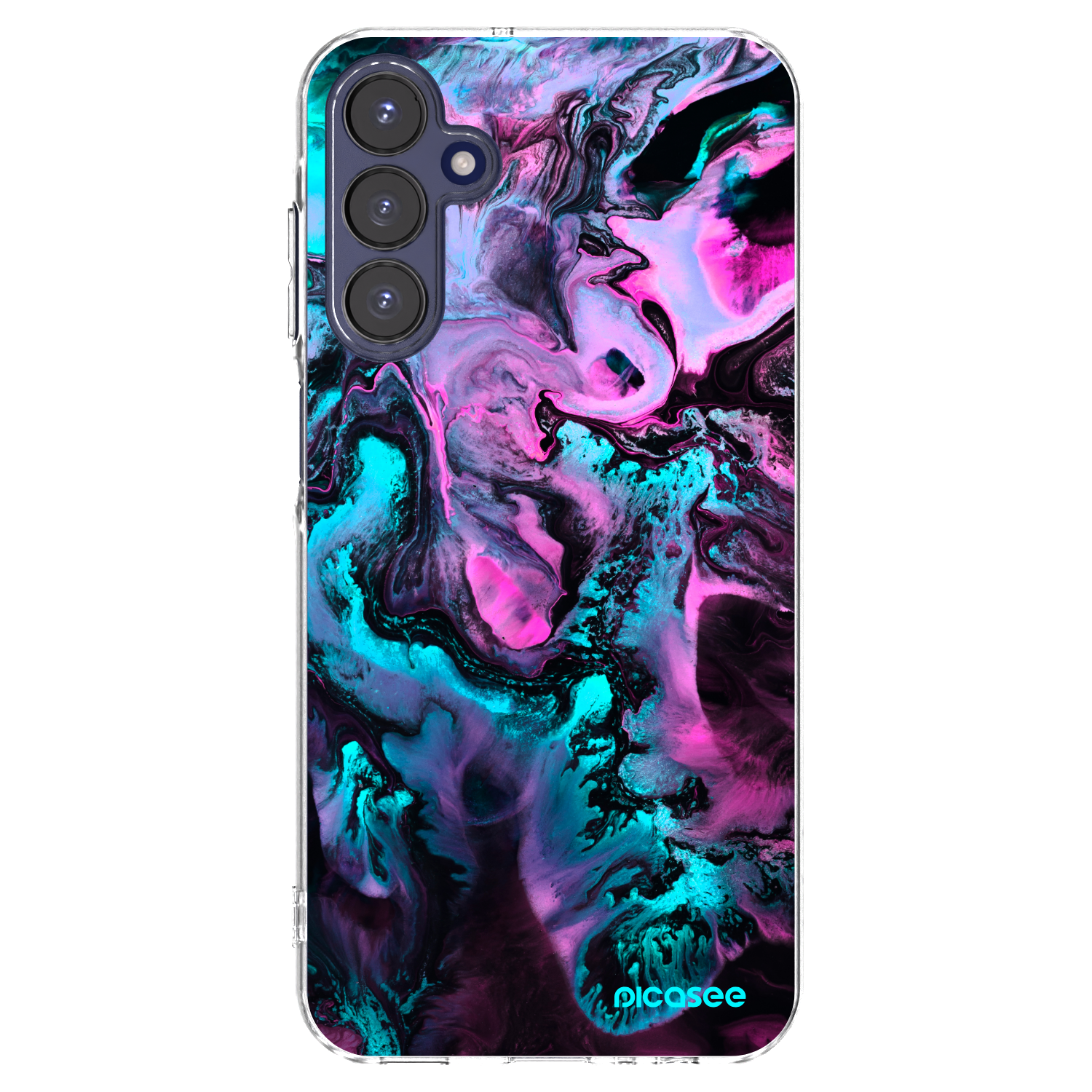Picasee silikonowe przeźroczyste etui na Samsung Galaxy A15 A155F 4G - Lean