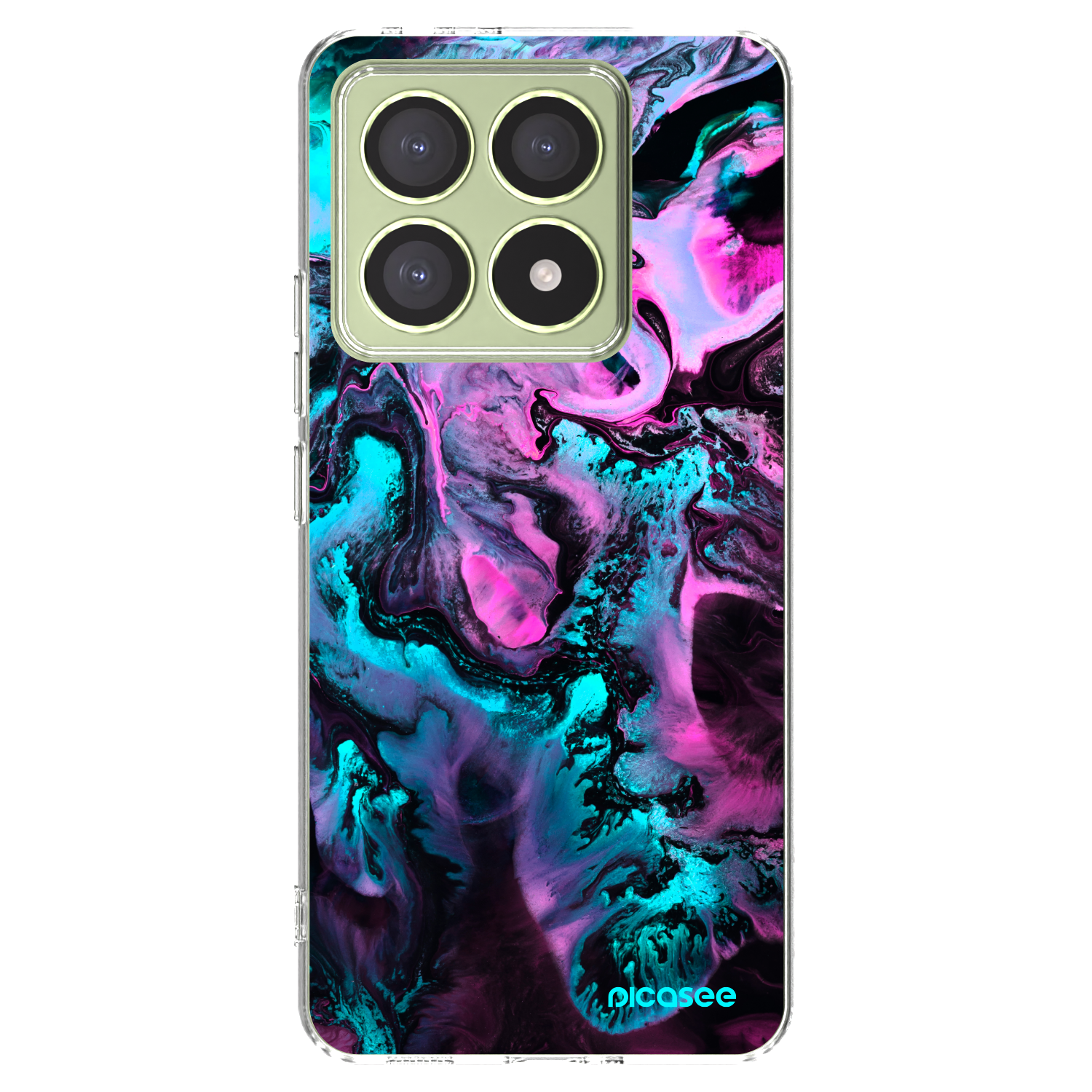 Picasee silikonowe przeźroczyste etui na Xiaomi 14T - Lean