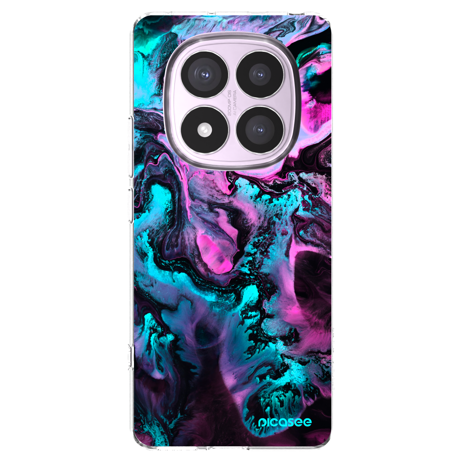 Picasee silikonowe przeźroczyste etui na Xiaomi Redmi Note 14 Pro 5G - Lean