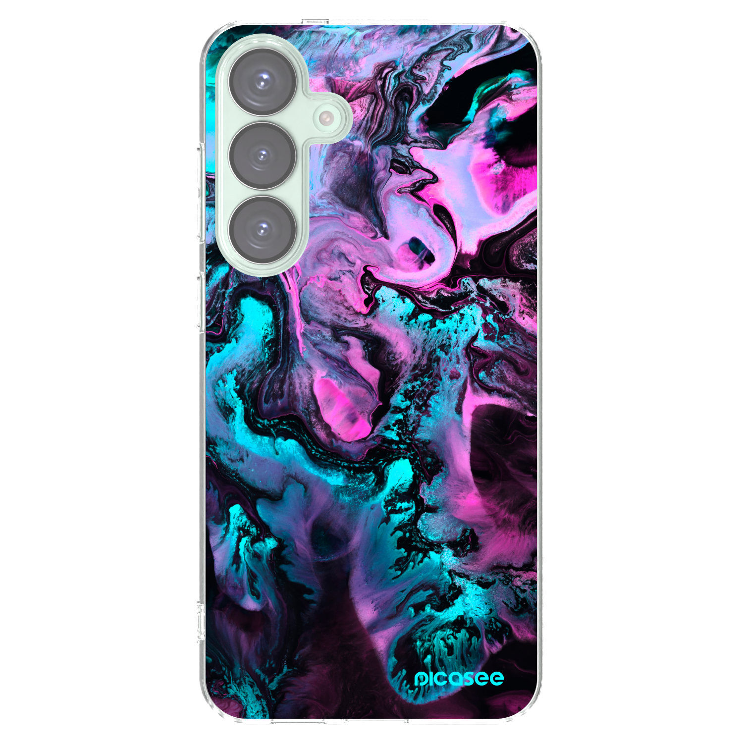 Picasee silikonowe przeźroczyste etui na Samsung Galaxy S25+ 5G - Lean