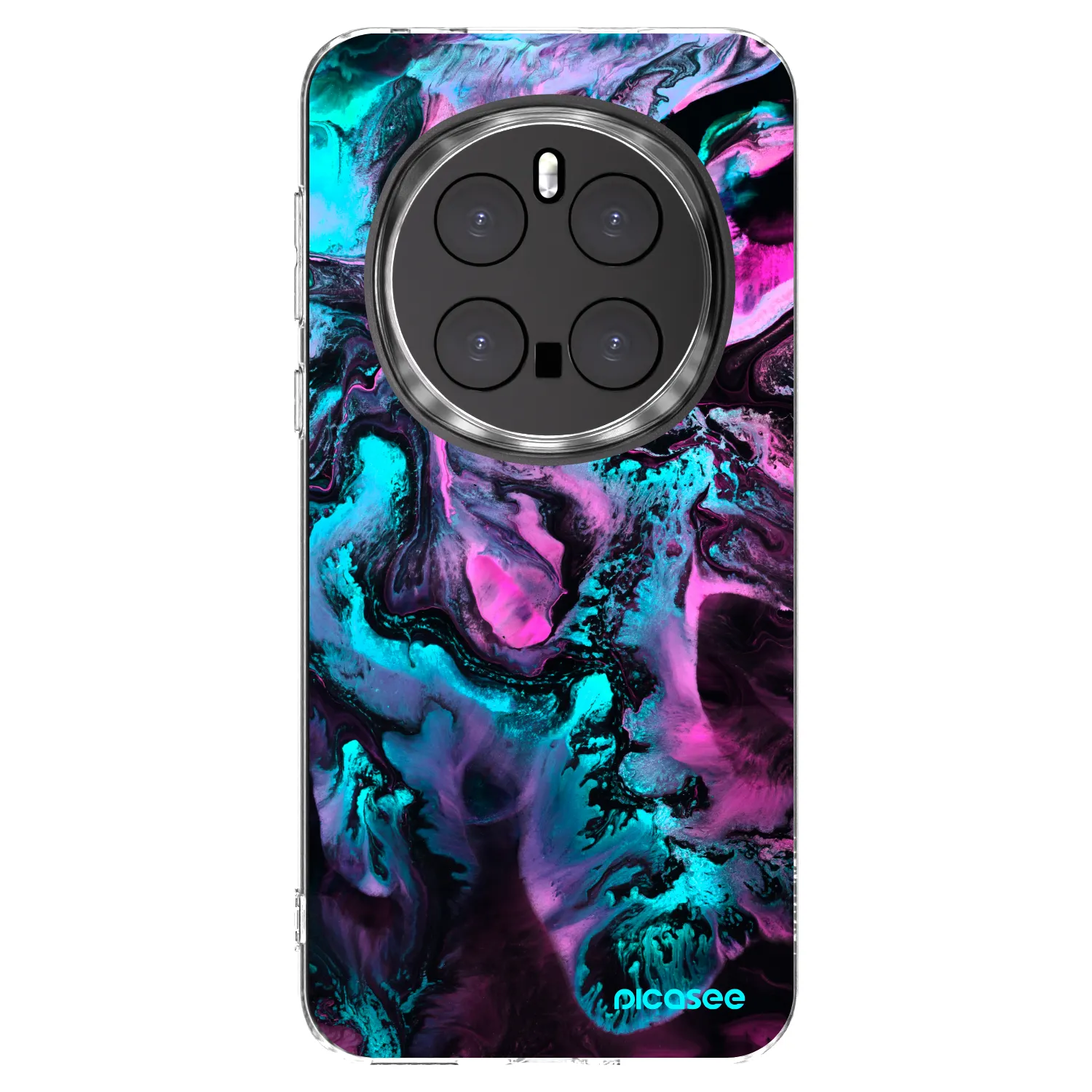 Picasee silikonowe przeźroczyste etui na Honor Magic7 Pro 5G - Lean