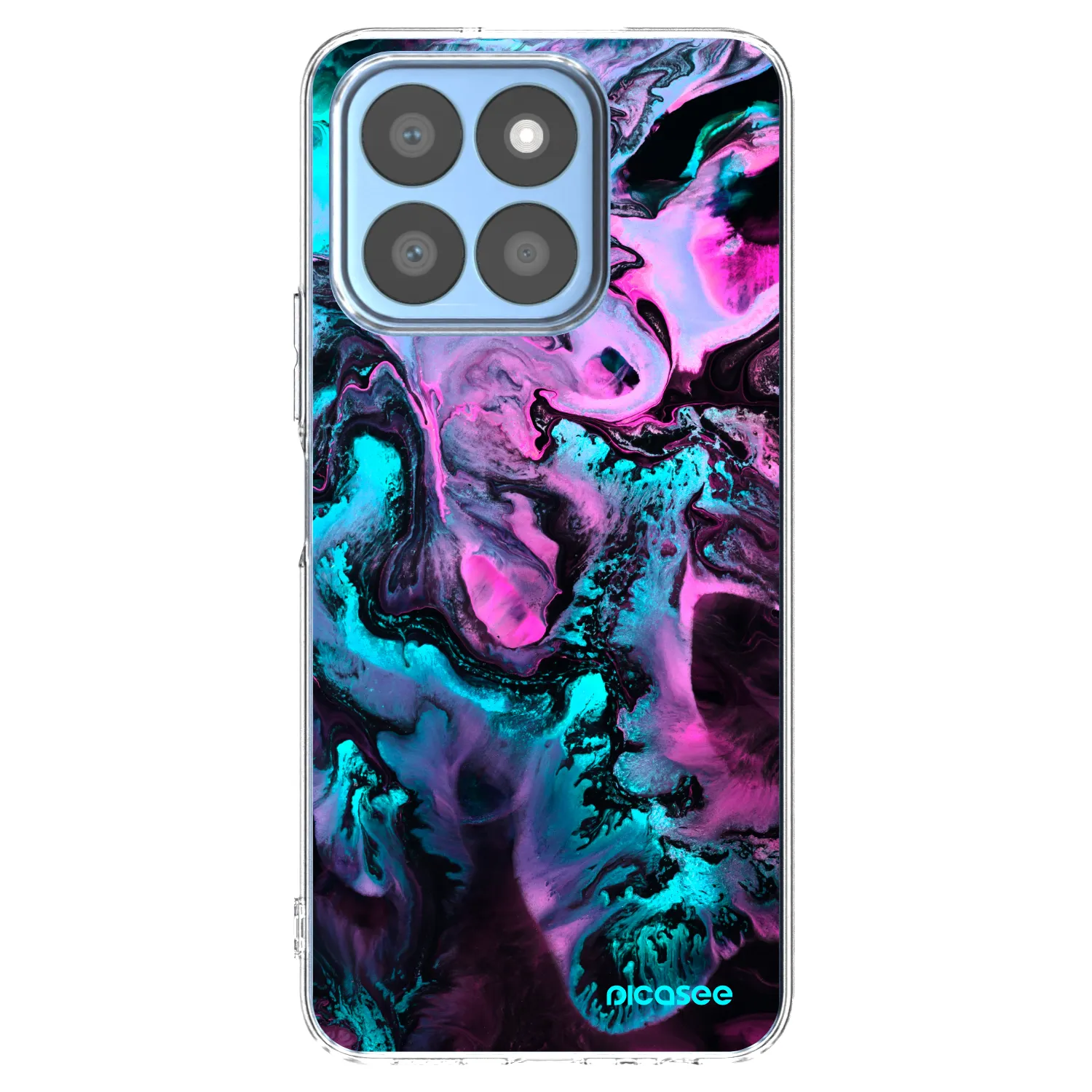 Picasee silikonowe przeźroczyste etui na Honor X8c - Lean