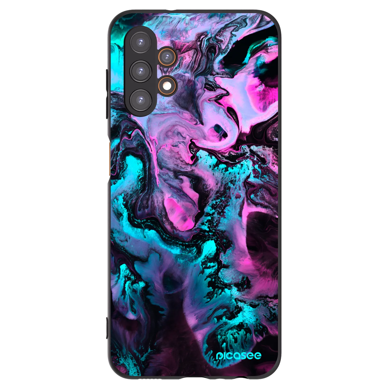 Picasee silikonowe czarne etui na Samsung Galaxy A13 5G - Lean