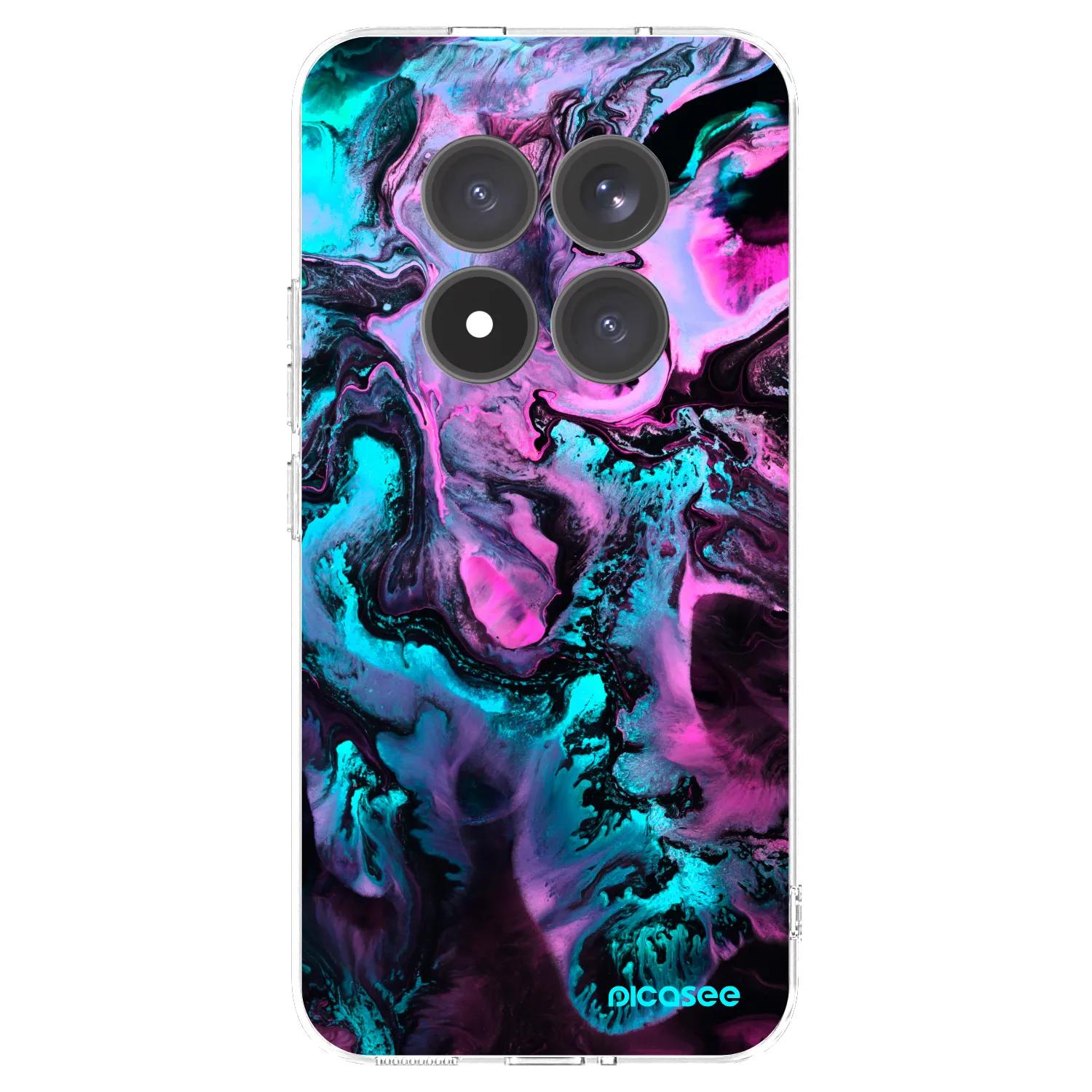 Picasee silikonowe przeźroczyste etui na Xiaomi Redmi Note 15 Pro+ - Lean