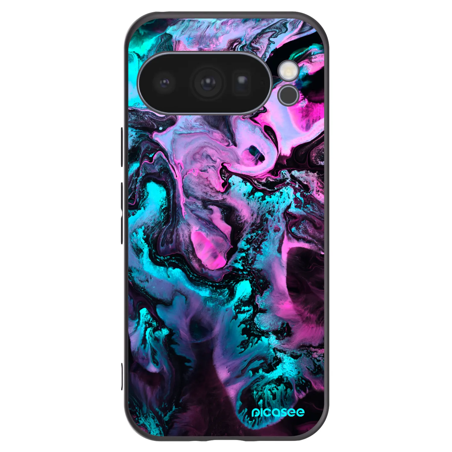 Picasee silikonowe czarne etui na Google Pixel 10 Pro - Lean