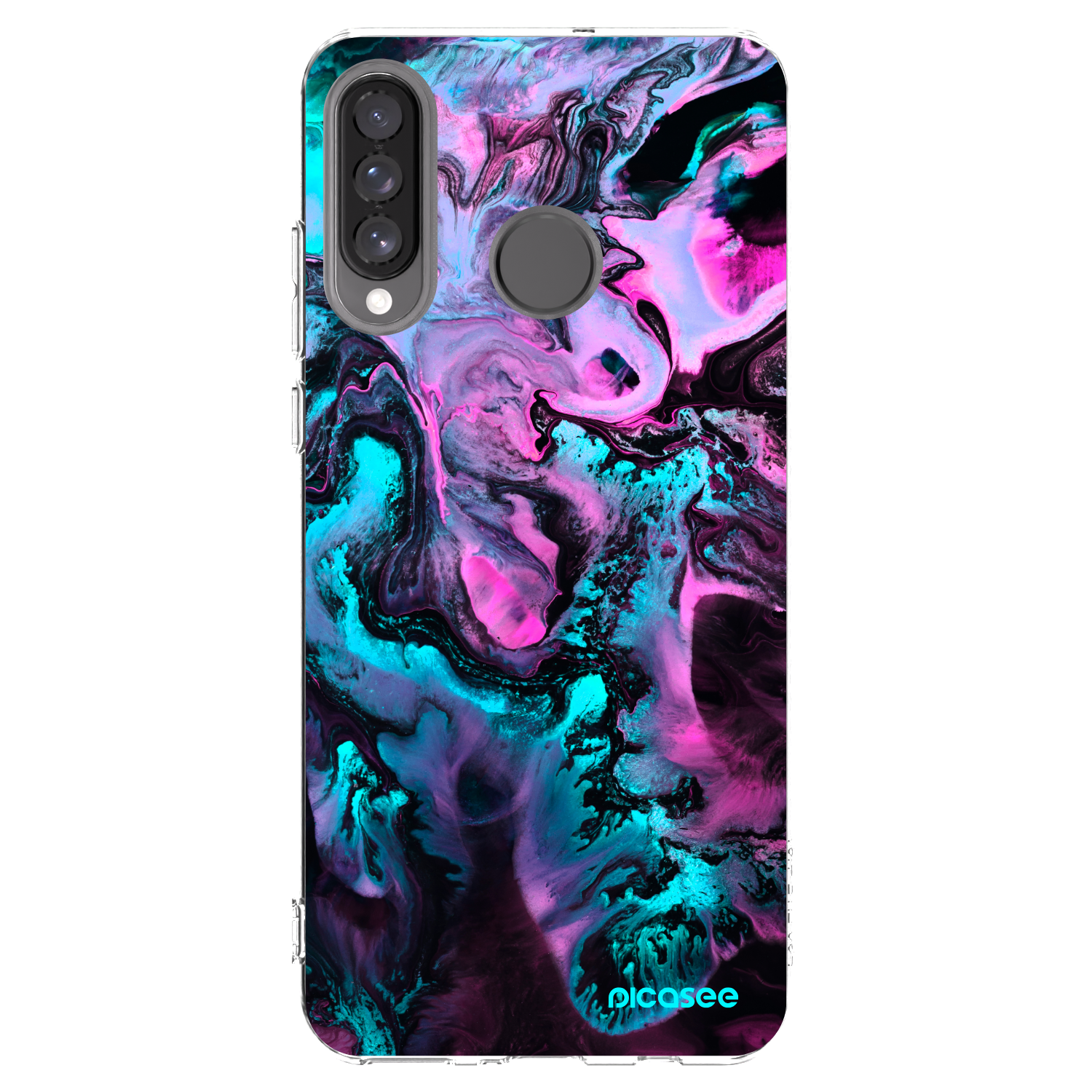 Picasee silikonowe przeźroczyste etui na Huawei P30 Lite - Lean