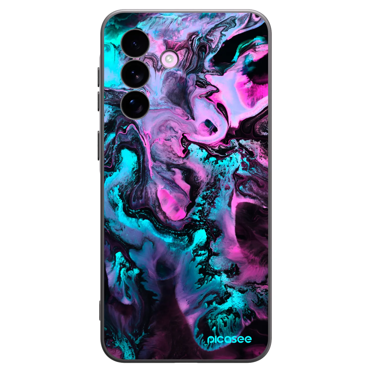 Picasee silikonowe czarne etui na Samsung Galaxy A57 5G - Lean