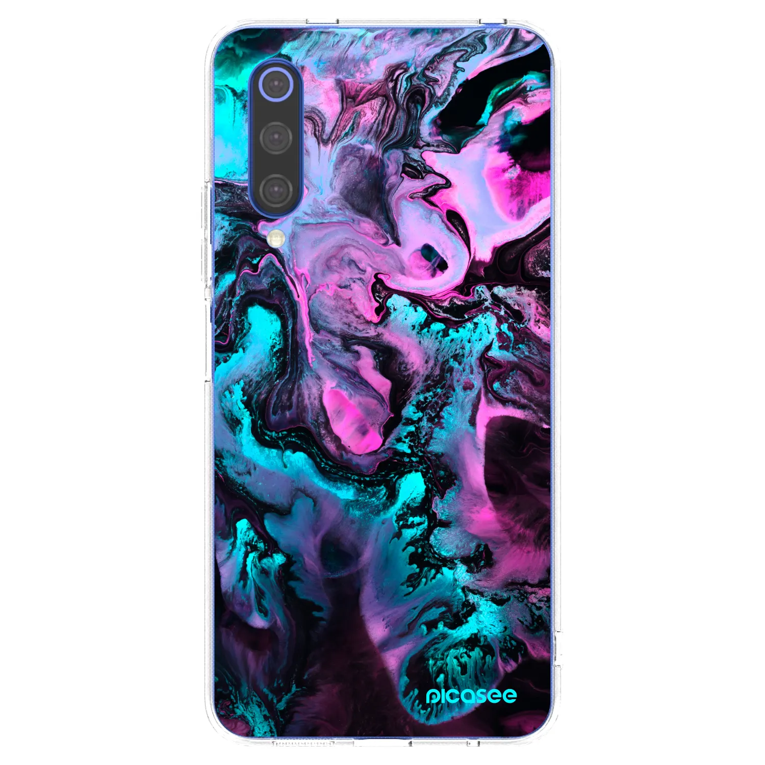 Picasee silikonowe przeźroczyste etui na Xiaomi Mi 9 SE - Lean
