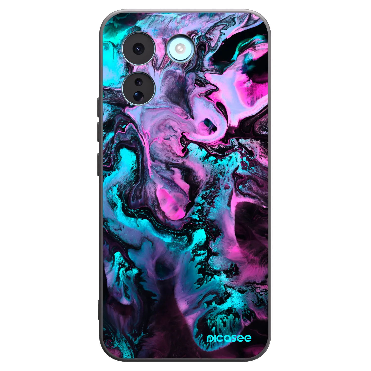 Picasee silikonowe czarne etui na Xiaomi Redmi Note 17 Pro MAX 5G - Lean