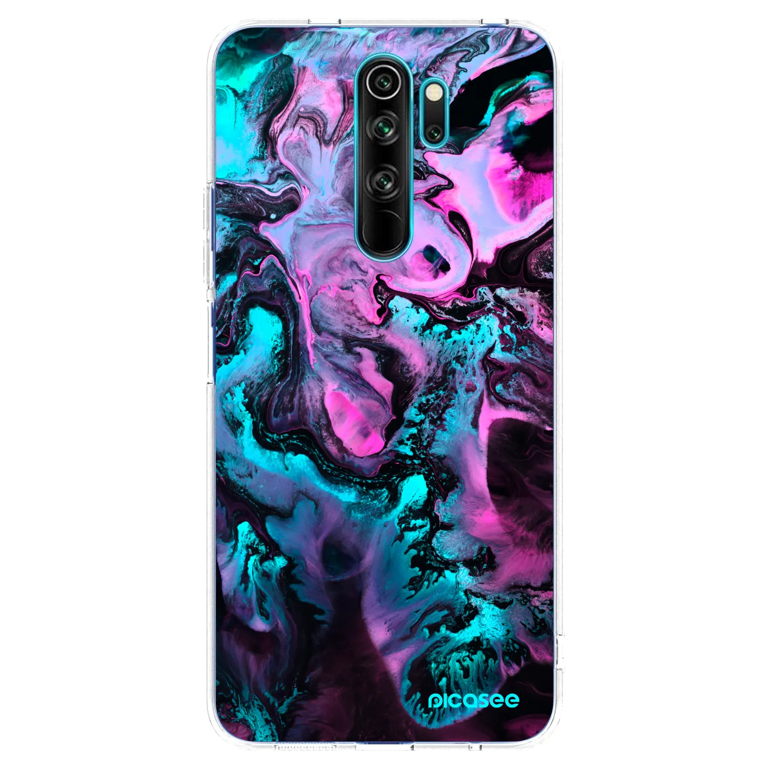 Picasee silikonowe przeźroczyste etui na Xiaomi Redmi Note 8 Pro - Lean