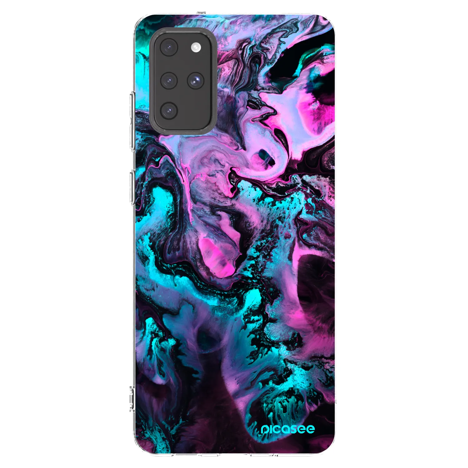 Picasee silikonowe przeźroczyste etui na Samsung Galaxy S20+ G985F - Lean