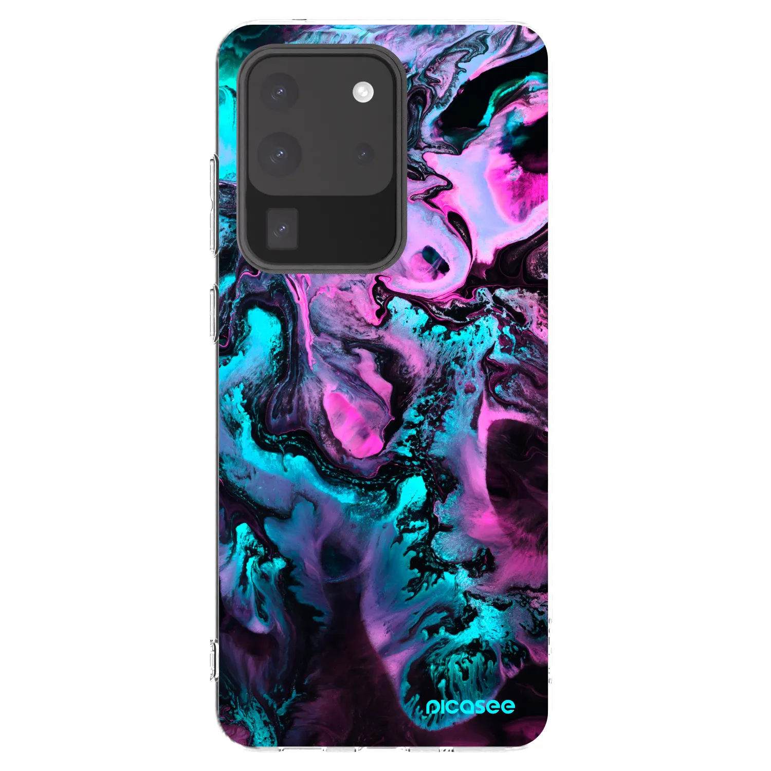 Picasee silikonowe przeźroczyste etui na Samsung Galaxy S20 Ultra 5G G988F - Lean