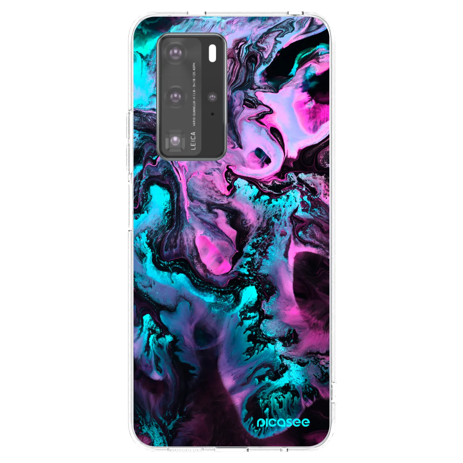 Picasee silikonowe przeźroczyste etui na Huawei P40 Pro - Lean