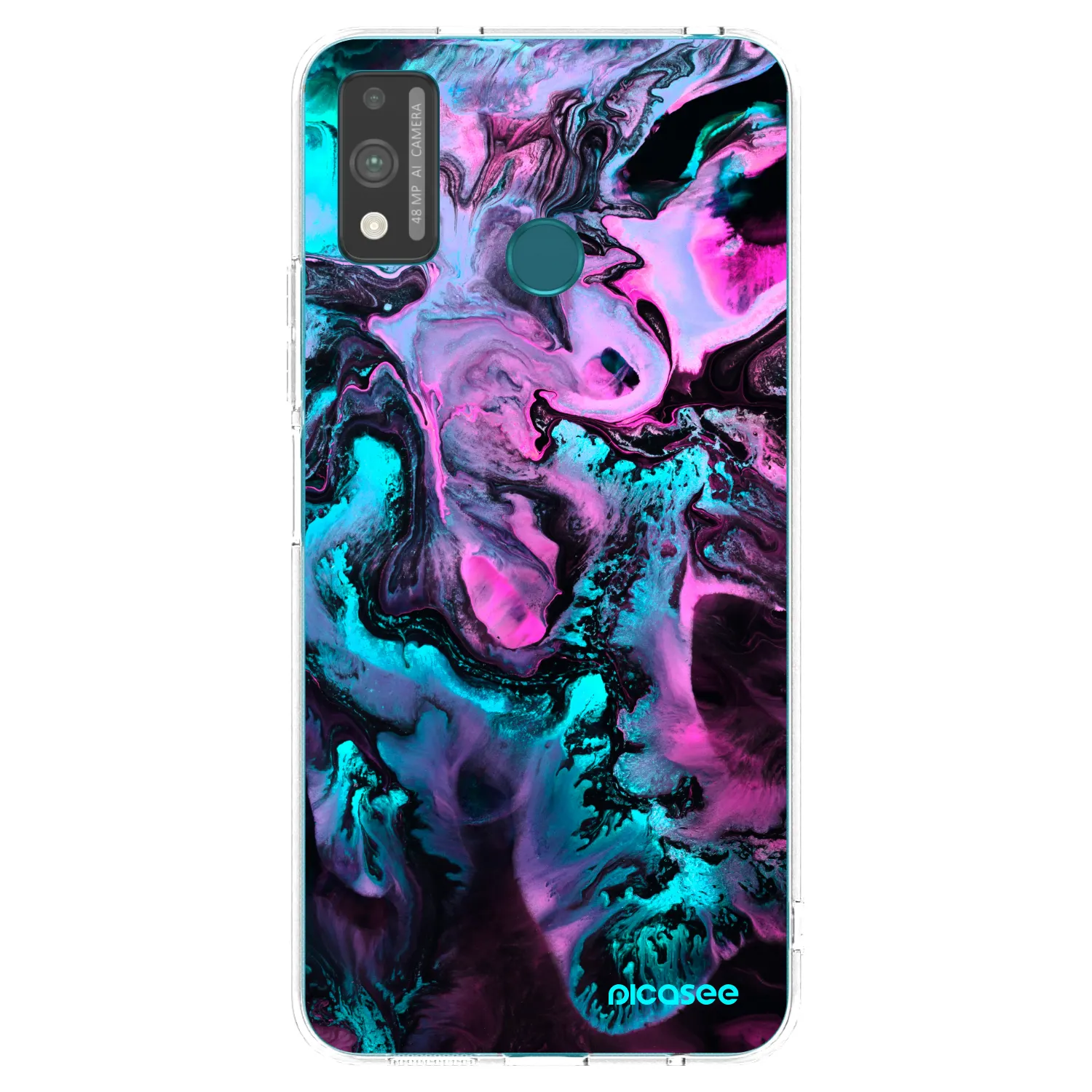 Picasee silikonowe przeźroczyste etui na Honor 9X Lite - Lean