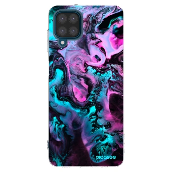 Picasee silikonowe przeźroczyste etui na Samsung Galaxy A12 A125F - Lean