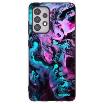 Picasee silikonowe czarne etui na Samsung Galaxy A52 5G A525F - Lean