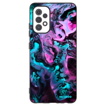 Picasee silikonowe czarne etui na Samsung Galaxy A32 5G A326B - Lean