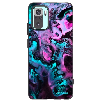 Picasee silikonowe czarne etui na Xiaomi Redmi Note 10 Pro - Lean