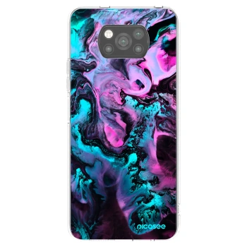 Picasee silikonowe czarne etui na Xiaomi Poco X3 Pro - Lean