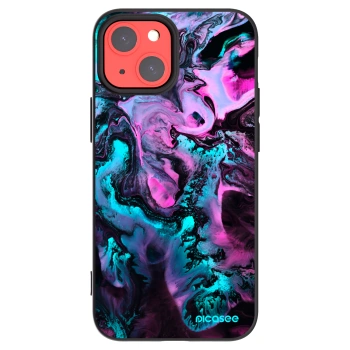 Picasee silikonowe czarne etui na Apple iPhone 13 mini - Lean