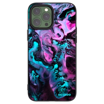 Picasee silikonowe czarne etui na Apple iPhone 13 Pro Max - Lean