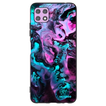 Picasee silikonowe czarne etui na Samsung Galaxy A22 A226B 5G - Lean