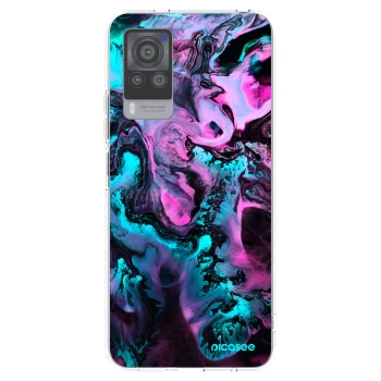 Picasee silikonowe przeźroczyste etui na Vivo X60 Pro 5G - Lean
