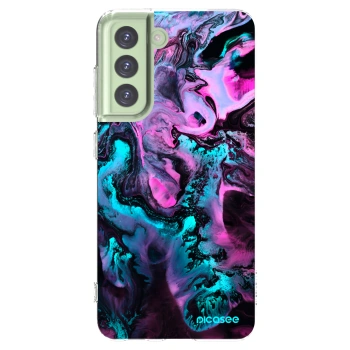 Picasee silikonowe przeźroczyste etui na Samsung Galaxy S21 FE 5G - Lean