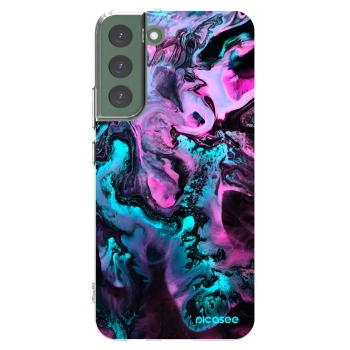 Picasee silikonowe przeźroczyste etui na Samsung Galaxy S22+ 5G - Lean
