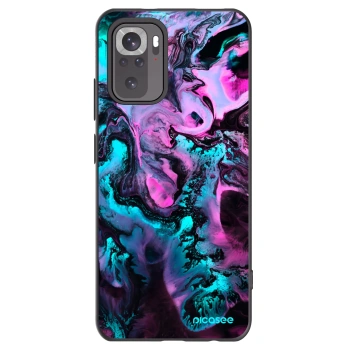 Picasee silikonowe czarne etui na Xiaomi Redmi Note 11S 4G - Lean