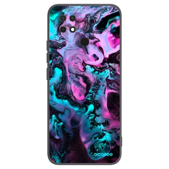 Picasee silikonowe czarne etui na Xiaomi Redmi 10C - Lean