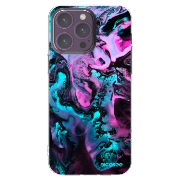 Picasee silikonowe przeźroczyste etui na Apple iPhone 14 Pro Max - Lean