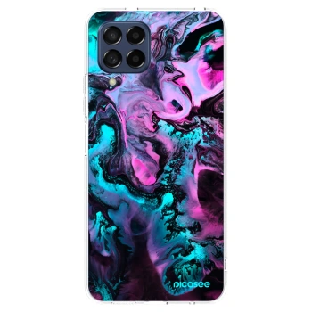 Picasee silikonowe przeźroczyste etui na Samsung Galaxy M53 5G - Lean