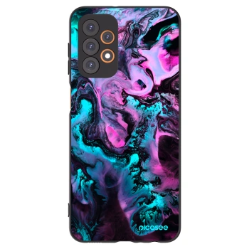 Picasee silikonowe czarne etui na Samsung Galaxy A23 A236B 5G - Lean