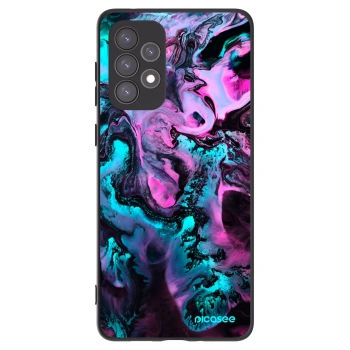Picasee silikonowe czarne etui na Samsung Galaxy A73 5G - Lean