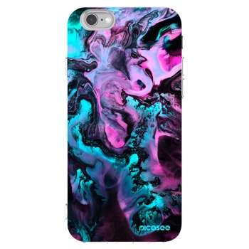 Picasee silikonowe przeźroczyste etui na Apple iPhone 6/6S - Lean