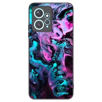 Picasee silikonowe czarne etui na Xiaomi Redmi Note 12 4G - Lean