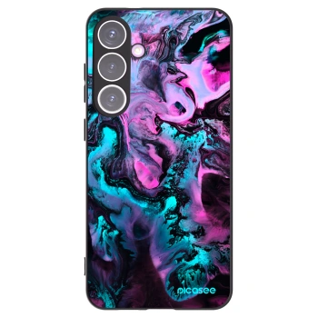 Picasee silikonowe czarne etui na Samsung Galaxy S24+ S926B 5G - Lean