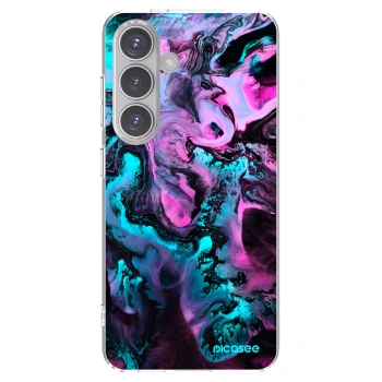 Picasee silikonowe przeźroczyste etui na Samsung Galaxy S24 S921B 5G - Lean