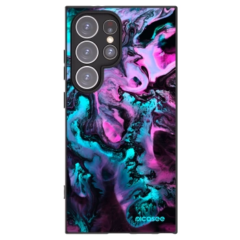 Picasee silikonowe czarne etui na Samsung Galaxy S24 Ultra S928B 5G - Lean