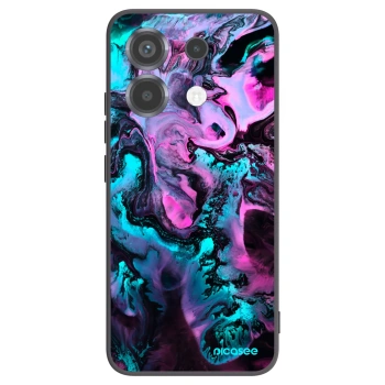 Picasee silikonowe czarne etui na Xiaomi Poco X6 - Lean