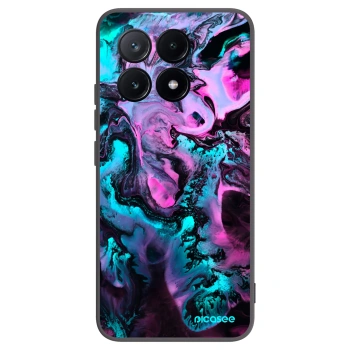 Picasee silikonowe czarne etui na Xiaomi Poco X6 Pro - Lean