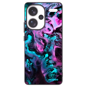 Picasee silikonowe czarne etui na Xiaomi Redmi Note 13 Pro+ 5G - Lean