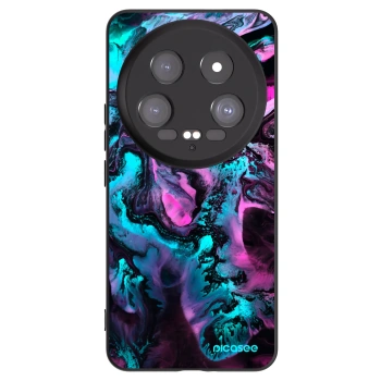 Picasee silikonowe czarne etui na Xiaomi 14 Ultra - Lean