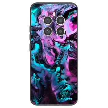 Picasee silikonowe czarne etui na Realme 12 Pro 5G - Lean