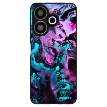 Picasee silikonowe czarne etui na Xiaomi Redmi 13 4G - Lean